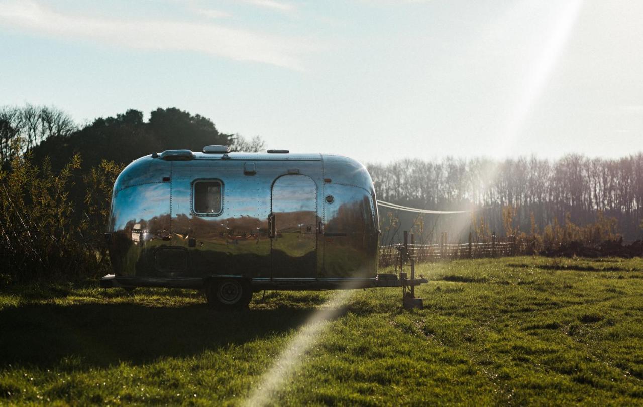 Silver Airstream Glamping & Rental Chichester Bagian luar foto